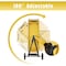 Edendirect 24in 3-Speed Portable High Velocity Drum Fan, Yellow, 1/3 HP, Turbo Blade, Low Noise IR-FAN7804 - alternate 4